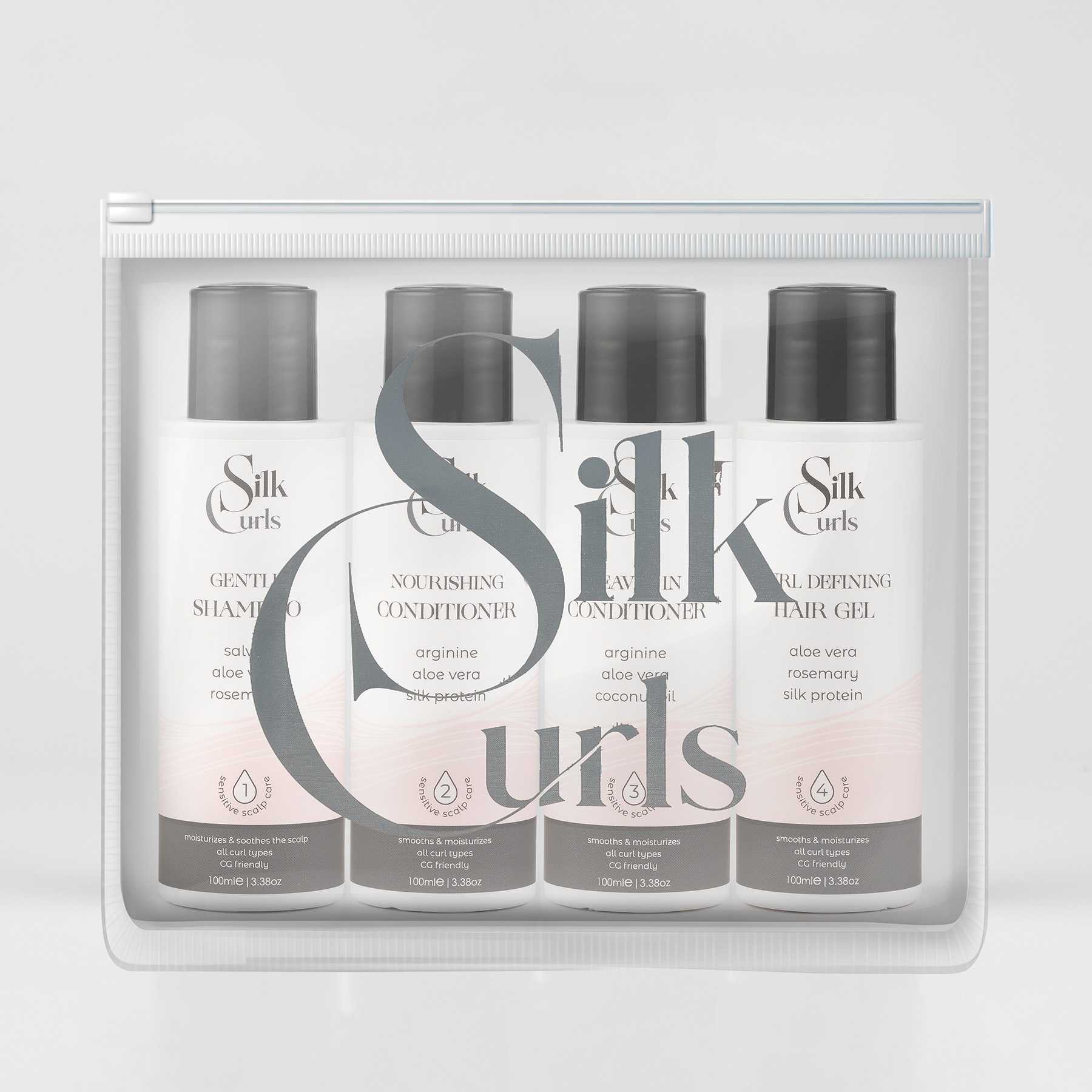 Curly Care Travel Essentials